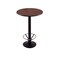 Holland Bar Stool Co 36" 214 Black Table, 24" dia. Top, Foot Ring 214-1636BW24RFTRG - alternate 2